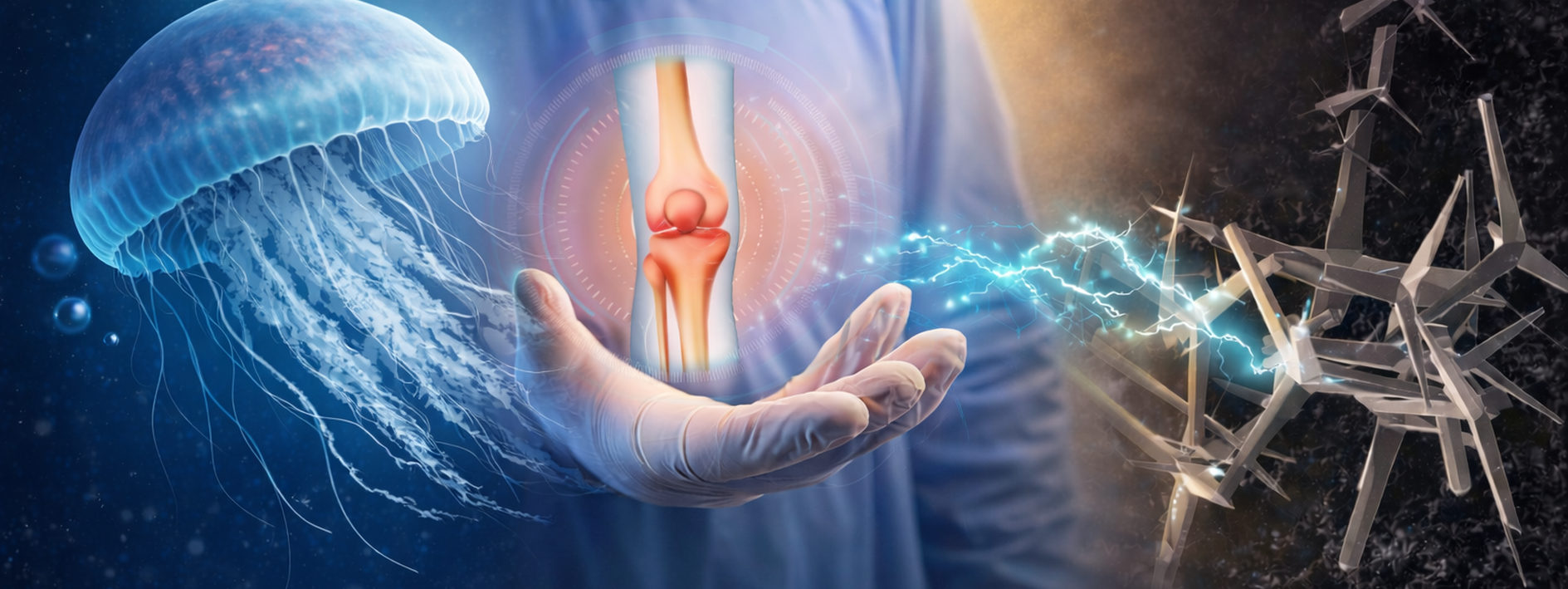 Jellyfish Collagen for Cartilage Regeneration